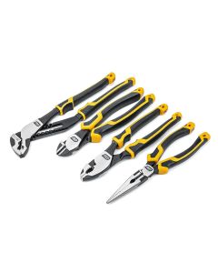 Gearwrench 4 Pc. PITBULL Dual Material Mixed Plier Set