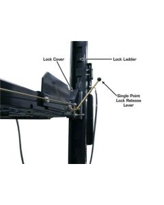 ATEXH-PRO8000EXT-FPD image(5) - Atlas Automotive Equipment Atlas Equipment Garage PRO8000EXT Extra Tall Portable Hobbyist 8,000 lb. Capacity 4-Post Lift