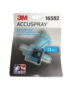 MMM16582 image(0) - 3M 3M Accuspray Atomizing Head Blue 10 Per Case