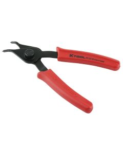 KTI55130 image(1) - K Tool International Pliers Snap Ring Convert 45 Degree .038 Tip