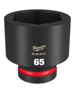 MLW49-66-6614 image(0) - Milwaukee Tool SHOCKWAVE Impact Duty 1"Drive 65MM Standard 6 Point Socket