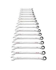 KDT86451 image(1) - GearWrench 16 Pc. 120XP Universal Spline SAE XL Set