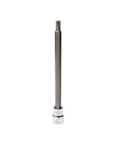 MAY16730 image(0) - Mayhew Mayhew 6 MM Triple Square Long Insert Socket Bit, 3/8-Inch Drive