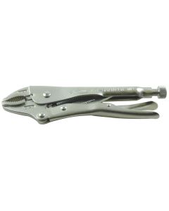 KTI58710 image(0) - K Tool International Pliers Locking Curved-Jaw 10 in.