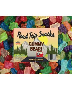 THS619793-187074 image(0) - Smokehouse Jerky Road Trip Snacks Gummy Bears