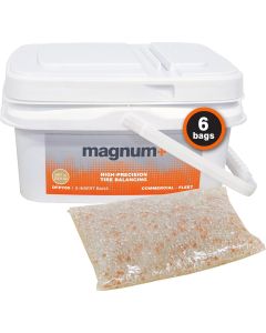 MRIDFP700 image(0) - Martins Industries Magnum+ Tire Balancing Beads, 23.5oz / 667g, Fleet Tub 6 Bags