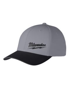 MLW507DG-LXL image(1) - Milwaukee Tool WORKSKIN FITTED HATS - DARK GRAY LXL