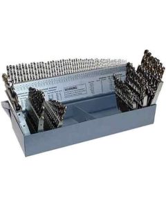 KNK115KK7 image(0) - KnKut KnKut 115 Piece Short Stubby Length Drill Bit Set Numbers, Letters, Fractions