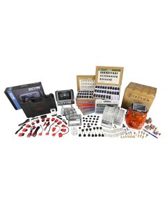 Complete Keymaking System with Nitro XT Diagnostic Scan Tool (Triton Key Machine, Nitrous Keys Remotes Complete Bundle, Full MFK Set)