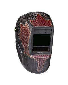 FOR55939 image(0) - Forney Industries Forney PRO Carbon Maple Leaf ADF Welding Helmet