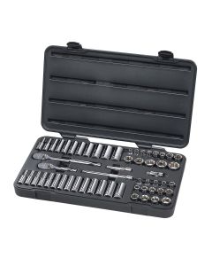 KDT80550 image(0) - GearWrench 57PC 3/8" DRIVE 6PT SOCKET SET