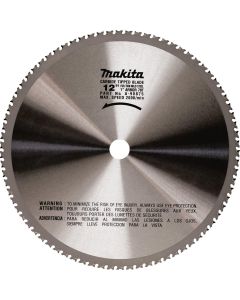 MAKA-90875 image(0) - Makita 12" 78T Carbide Tipped Saw Blade, Ferrous Metal, Thin Gauge