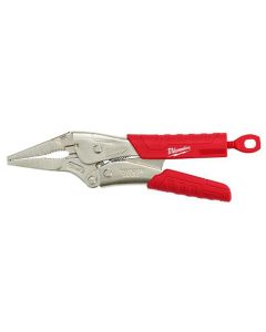 MLW48-22-3409 image(1) - Milwaukee Tool 9" Long Nose Locking Pliers w/ Durable Grip