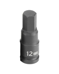 GRE1912M image(0) - Grey Pneumatic SOC 12MM 3/8D IMP HEX MALE