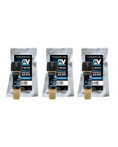 Tracer (3) 0.25 oz (7 ml) Mini-EZ&trade; single-dose POE-Based EV A/C dye cartridges (compatible with R-134a and R-1234yf systems)Three 0.25 oz  Mini-EZ&trade; single-dose POE-Based EV A/C dye cartridges (for R-134a and R-1234yf systems