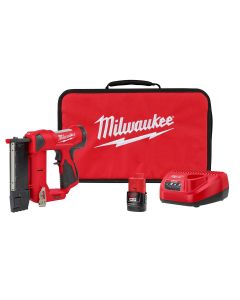 MLW2540-21 image(0) - Milwaukee Tool M12 23 Gauge Pin Nailer Kit