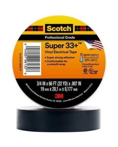 MMM6133 image(0) - 3M ELECTRICAL TAPE VINYL 3/4IN X 52FT