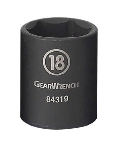 KDT84311N image(0) - GearWrench 3/8" DR 6 POINT STANDARD IMPACT METRIC SOC