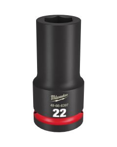 Milwaukee Tool SHOCKWAVE Impact Duty  3/4"Drive 22MM Deep 6 Point Socket