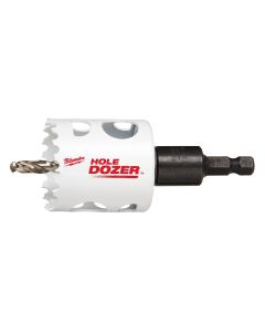 MLW49-56-9666 image(0) - Milwaukee Tool 1-3/4" HOLE DOZER Bi-Metal Hole Saw with Arbor