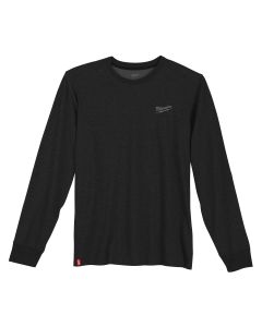 Milwaukee Tool HYBRID WORK TEE - LS BLACK 3X