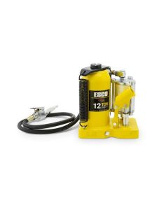 ESC10380 image(0) - ESCO 12 Ton HD Pro Series Air Hydraulic Bottle Jack