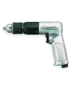 IRT7803A image(0) - Ingersoll Rand 1/2 Inch Keyed Chuck Air Drill, 500 RPM, 0.5 HP, 10.6in-lb Torque, Pistol Grip