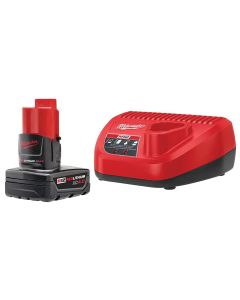 MLW48-59-2440 image(0) - Milwaukee Tool M12 REDLITHIUM XC4.0 Starter Kit