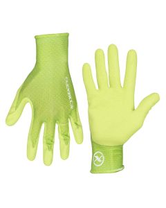 LEGGC221S image(0) - Flexzilla&reg; Foam Latex Dip Gloves, ZillaGreen&trade;, S