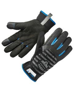 ERG17335 image(0) - Ergodyne 814 XL Black Therm Util Gloves
