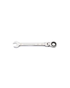 KDT86721 image(0) - GearWrench 21mm 90T 12 PT Flex Combi Ratchet Wrench