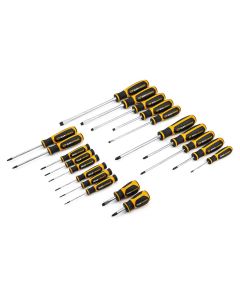 20 Pc. Phillips&reg;/Slotted/Torx&reg; Dual Material Screwdriver Set