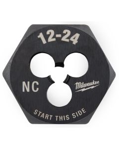 MLW49-57-5330 image(1) - Milwaukee Tool 12-24 NC 1-Inch Hex Threading Die