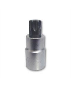 VIM Tools TR60 Tamper Proof Torx Bit, Satin 1/2 Sqaure Drive holder