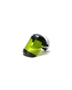 Sellstrom- Face Shield - 312 Series - 8" x 15" x 0.60" Window - ArcFlash- Universal Hard Hat Adapter Headgear - Dual Crown