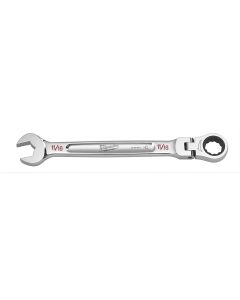 MLW45-96-9817 image(1) - Milwaukee Tool 11/16" Flex Head Ratcheting Combination Wrench