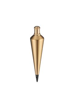 MLW916BR image(0) - Milwaukee Tool 16 oz Brass Plumb Bob