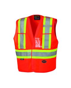 Pioneer - Safety Tear-Away Vest - Hi-Vis Orange - Size L/XL