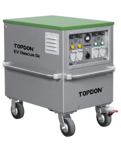 Topdon EV Rescue 5K Power Station - 5k Power Station w/120V & 220 Outlet
