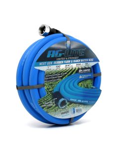 BLBALONE100 image(0) - BluBird AG-Lite Rubber Water Hose Assembly 1" x 100'