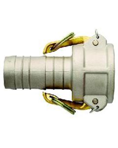 Milton Industries Style-C - 4" Hose Barb x Fem. Coupler