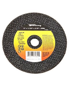 Forney Industries CUT-OFF WHEEL, METAL, TYPE 1 (FLAT), 3 IN X 1/32 IN X 3/8 IN 5 PK