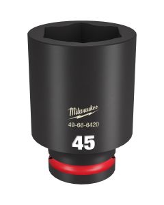 MLW49-66-6420 image(0) - SHOCKWAVE Impact Duty&trade; 3/4"Drive 45MM Deep 6 Point Socket