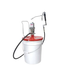 LIN4489 image(1) - Lincoln Lubrication Portable Pneumatic Grease Pump, Fits 25-50 lbs. Pails, 40:1 Ratio