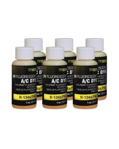 TRATP3820-1P6 image(0) - Tracer Products 1 oz bottles R-134a/PAG A/C dye 6 Pack