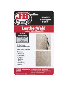 JBW2130 image(0) - J B Weld J-B Weld 2130 Vinyl & Leather Repair Kit