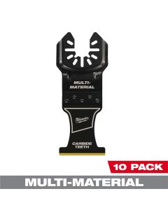 Milwaukee Tool MILWAUKEE&reg; OPEN-LOK 1-3/8" Carbide Teeth Multi-Material Multi-Tool Blades 10PK