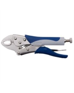 VIMMPL211 image(0) - VIM Tools Curved Jaw Locking Pliers, 5 Inch