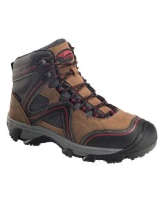 Avenger Work Boots - Crosscut Series - Men's Boots - Steel Toe - IC|EH|SR|PR - Brown/Black - Size: 11'5W