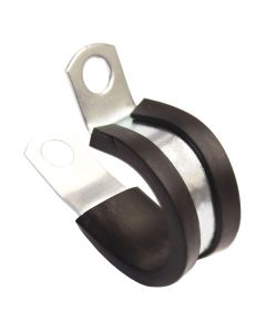 SUR&R Top quality clamps include a rubberized coating to prevent damage to the line it is holding as well as any corrosion that may occur